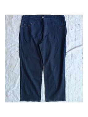 NWOT Women’s Size 22 Chadwicks Pull On Dark Blue Denim Jeans
